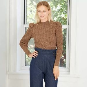 Women's High Neck Pullover Sweater